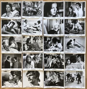 PAUL AND MICHELLE 1974 ORIGINAL U.S. SET OF 20 MOVIE STILLS NEAR MINT - Picture 1 of 8