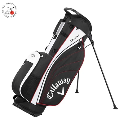 Callaway Golf Chev Carry Stand Bag 25JM 9 x 47in Lightweight 2025 Model Black - Image 1 of 4