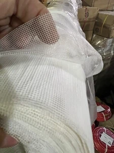 WIDE White Mosquito Netting Fine Mesh Net Nylon 138” Wide Sold by the Yard - Picture 1 of 3