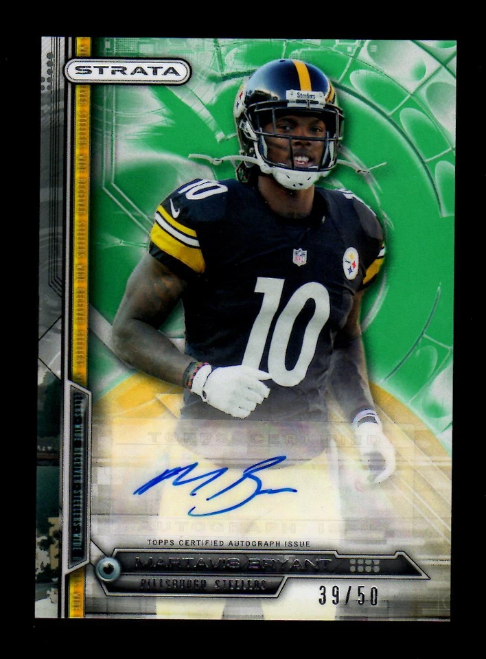 2014 Topps Strata Martavis Bryant #194 Autograph Rookie Card/50-Steelers RC Auto - Image 1 of 1
