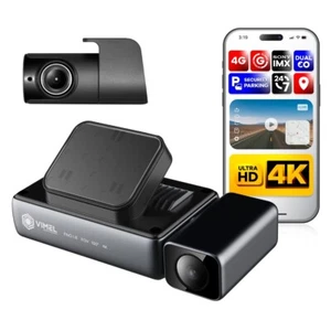 4G Dash Camera 4K Front & Rear Cam Parking Mode GPS App View Real Time - Picture 1 of 10