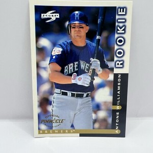 1998 Score Baseball Antone Williamson Base RC #243 Milwaukee Brewers