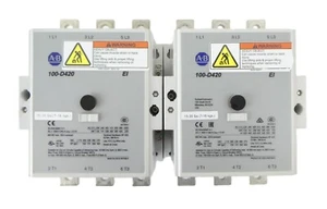 AB Allen-Bradley 100-D420 Industrial Contactor 100-D 110-130V Lot of 2 Working - Picture 1 of 10