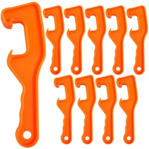 10 Stück Wiederverwendbar Gallone Eimer Öffner Farbe Fass Deckel Dosenöffner Öffnungswerkzeug - Bild 1 von 12