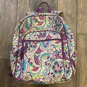 Mochila Vera Bradley Disney Parks Plums Up Mickey Minnie Campus púrpura - Imagen 1 de 18