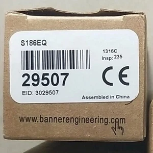 1pc NEW For BANNER Photoelectric switch sensor S186EQ SPOT STOCKS FAST SHIPPING - Picture 1 of 4