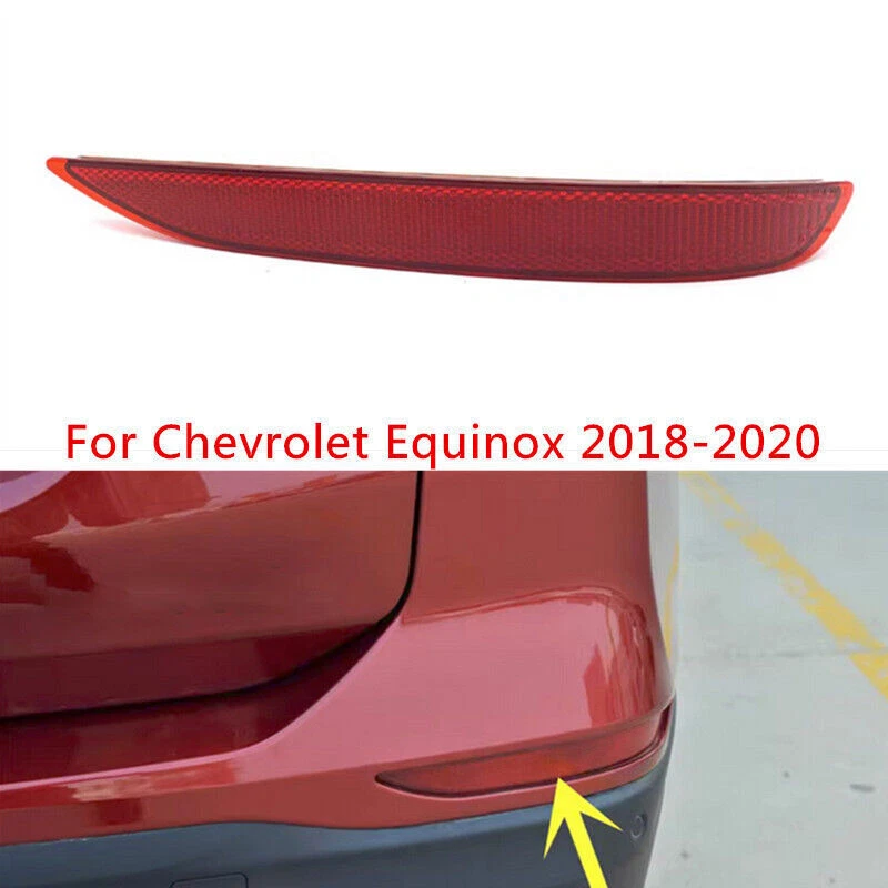 Lámpara reflectora de luces traseras de freno de parachoques trasero derecho para Chevrolet Chevy Equinox 18-20 Foto 1 de 4