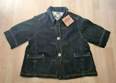 Chaqueta vaquera de manga corta Route 66 para mujer talla mediana elástica con botones nueva con etiquetas Foto 1 de 4