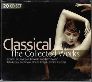 Classical The Collected Works 20 CD Box Set Mozart Tchaikovsky Beethoven - Picture 1 of 19