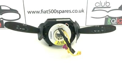 Fiat 500 Black Indicator Stalks/Squib (7354724700) (2008-15) - Image 1 of 4