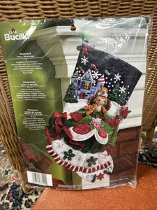 Kit Medias Navidad Fieltro Princesa Bucilla Hada Cenicienta Nuevo - Imagen 1 de 6