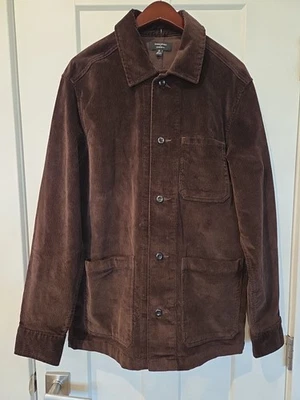 NWT Banana Republic 2024 Mens Shirt Jacket/Shacket Overshirt Meduim Tall Brown  - Image 1 of 4
