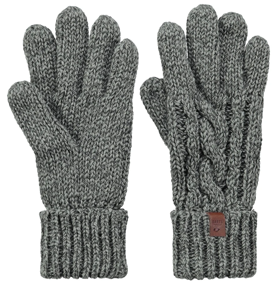 Guantes Twister Para Hombre Barts Grises Talla One-Size - Imagen 1 de 1