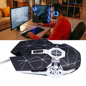 Mechanical Gaming Mouse Precise Control Quick Response Rgb Ergonomic Wired ESE - Picture 1 of 23