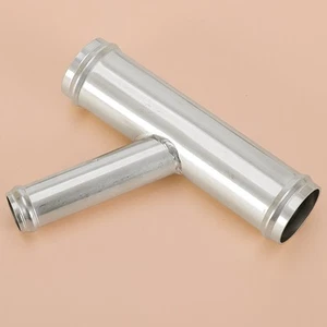 1x Universal Car Y 3-Way Heater Pipe Fitting Connector Adapter Stainless Steel - Picture 1 of 5
