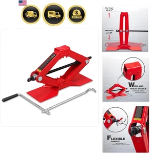 Car Scissor Jack 1.5 Ton Portable Steel Tire Jack for Cars Trucks SUVs - Picture 1 of 11