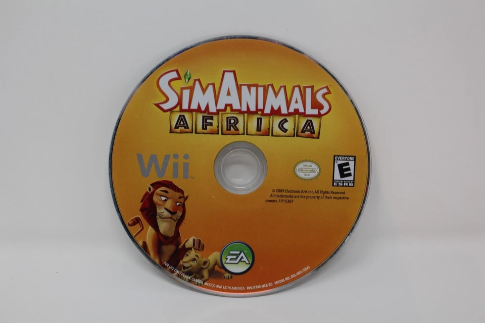 SimAnimals Africa Nintendo Wii Disc Only - Image 1 of 1