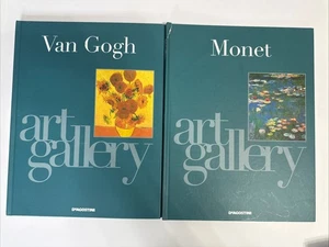 Van Gogh and Monet Art Gallery Di Agostini- Two Book Set - Picture 1 of 4