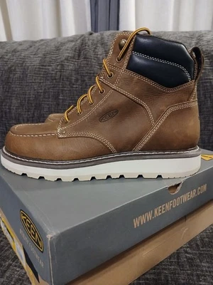 Bota de arena para hombre 11,5 Wide Keen Cincinnati 6" punta suave Foto 1 de 4