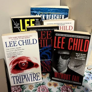 LEE CHILD Sentinel paperbacks 6 six Jack Reacher thrillers Die Trying 1998-2020 - Bild 1 von 2