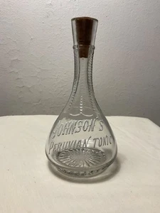 Vintage Johnson"s Peruvian Tonic Flasche - Bild 1 von 11