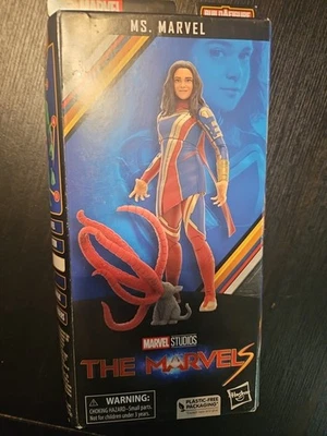 Marvel Legends Series Ms. Marvel 6" (NO INCLUYE B.A.F.)  2022 - NUEVO Foto 1 de 4