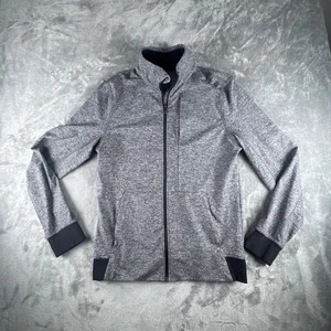 Lululemon Athletica PrePost Jacket Mens M Gray Activewear Zip-Up Hiking Running - Picture 1 of 9