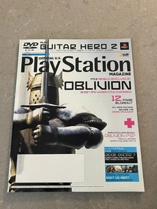 PSM PlayStation Magazine November 2006 #110 Oblivion PSP Demo Disc Killzone - Picture 1 of 4