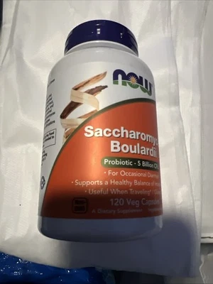 Saccharomyces Boulardi 60 cápsulas vegetales de Now Foods Foto 1 de 3