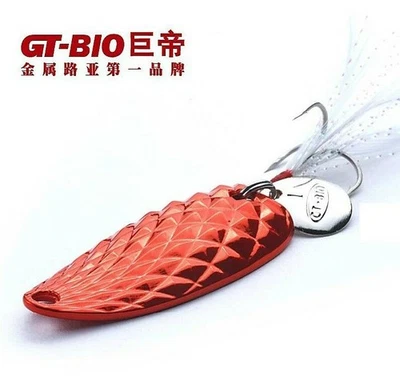 2g - 20g Löffelköder Angeln Süßwasser Salzwasser Blinker Köder GT-BIO - Bild 1 von 4