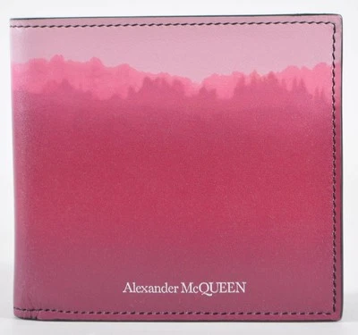 New Alexander McQueen Men's 502137 PLOTTER Ombre Leather Bifold Wallet - Image 1 of 4