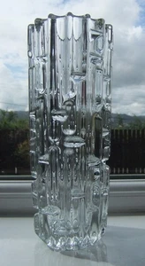 Frantisek Vizner Vintage Sklo Union Czech Brutalist Maze Art Glass Vase - Picture 1 of 6