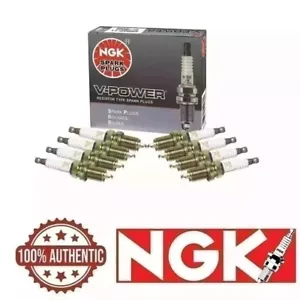 Genuine NGK Spark Plug 8PCS for 1998-2003 Dodge Ram 1500 2500 3500 5.2L 5.9L V8 - Picture 1 of 2