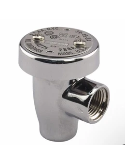 WATTS Anti-Siphon Vacuum Breaker FNPT x FNPT 3/4 in Pipe Size Chrome - Picture 1 of 5