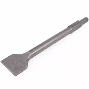XtremepowerUS Flat Chisel 1-1/8" Hex Scraping Bit for Demolition Jack Hammer - Picture 1 of 7