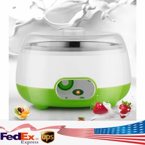 1L Yogurt Maker Machine Auto Constant Temperature w/Stainless Steel Inner Pot - Picture 1 of 9