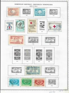 DOMINICAN REPUBLIC SELECTION OF STAMPS ( Lot 6256 ) - Foto 1 di 4
