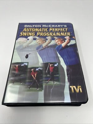 Dalton McCray’s Automatic Perfect Swing Programmer VHS/Cassette Golf Training - Image 1 of 4