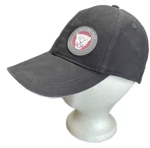 NOS Jaguar Automobiles Logo Adjustable Unisex Black Baseball Hat NEW - Picture 1 of 15