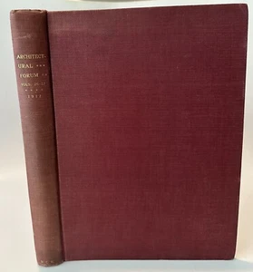 ARCHITECTURAL FORUM MAGAZINE Vols 26-27 all of 1917 William Charles Hays's Copy - Picture 1 of 22