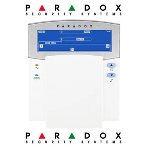 Paradox K35 32-Zone Hardwired Fixed LCD Icon Keypad - (FREE Fast Shipping) - Picture 1 of 10