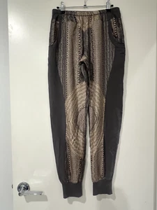 Spencer/Lacy Jogger Pants Silk Brown Size Small - Picture 1 of 10