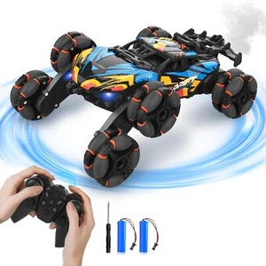 RC Cars 6WD Drift Stunt,Remote Control Car for Boys Age 6-12,360° Rotating Spray - Picture 1 of 8