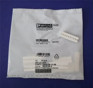 PHOENIX CONTACT - Klemmenmarkierer - 11-20 - ZB 3,5,LGS - 0801404 - RM 3,5 - Bild 1 von 3