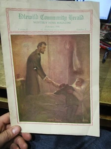1930 Idlewild Community Herald News Magazine Michigan Resort African Americans - Imagen 1 de 8
