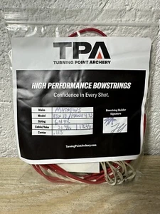 Mathews V3X 33 /Phase 4 33 Bow String and cable set. Natural w/Red Serving - Picture 1 of 2