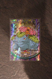Venusaur Spectra Chrome Version - #03 - Topps Chrome Pokemon Series 1 2000