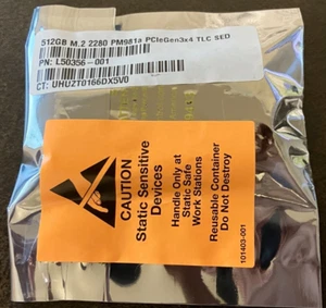 512GB M.2 2280 PM981a PCIeGen3x4 TLC SED - New in OPEN Box - Afbeelding 1 van 1