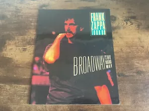 Frank Zappa- Broadway, The Hard Way Tour Programme 1988. - Picture 1 of 13