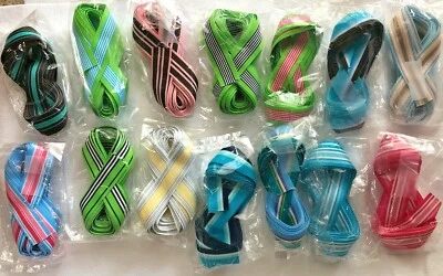 Lote de 70 yardas de cinta de grosgrain Schiff calidad cinta de grosgrain para arcos coser B Foto 1 de 4